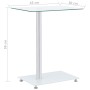 Mesa auxiliar en U vidrio templado transparente 45x30x58 cm de vidaXL, Mesas auxiliares - Ref: Foro24-249535, Precio: 31,88 €...