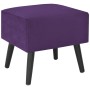 Mesita de noche morado oscuro 40x35x40 cm terciopelo de vidaXL, Mesitas de noche - Ref: Foro24-247541, Precio: 64,14 €, Descu...