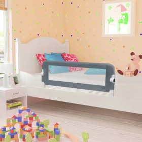 Child's bed safety rail, gray polyester, 102x42 cm. by vidaXL, Safety railings - Ref: Foro24-10166, Price: 36,17 €, Discount: %