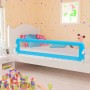 Blue polyester child bed safety rail 180x42 cm by vidaXL, Safety railings - Ref: Foro24-10173, Price: 35,34 €, Discount: %