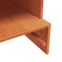 Schuhschrank aus massivem, wachsbraunem Kiefernholz, 52 x 30 x 104 cm von , Schuhregale und Schuhorganisatoren - Ref: Foro24-...