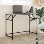 Engineered wood and steel Sonoma gray desk 100x45x76 cm by , Desks - Ref: Foro24-842269, Price: 46,77 €, Discount: %