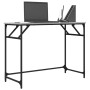 Engineered wood and steel Sonoma gray desk 100x45x76 cm by , Desks - Ref: Foro24-842269, Price: 46,77 €, Discount: %