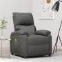 Dark gray fabric massage chair by , Electric massage chairs - Ref: Foro24-348470, Price: 196,49 €, Discount: %