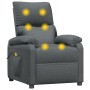 Dark gray fabric massage chair by , Electric massage chairs - Ref: Foro24-348470, Price: 196,49 €, Discount: %