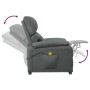 Dark gray fabric massage chair by , Electric massage chairs - Ref: Foro24-348470, Price: 196,49 €, Discount: %