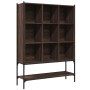 Oak brown engineered wood shelf 102x30x141.5 cm by , Bookcases and shelves - Ref: Foro24-3214333, Price: 106,86 €, Discount: %