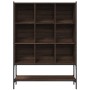 Oak brown engineered wood shelf 102x30x141.5 cm by , Bookcases and shelves - Ref: Foro24-3214333, Price: 106,86 €, Discount: %