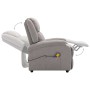 Light gray fabric massage chair by , Electric massage chairs - Ref: Foro24-322464, Price: 227,99 €, Discount: %