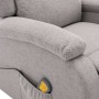 Sillón de masaje tela gris claro de , Sillones de masaje eléctricos - Ref: Foro24-322464, Precio: 211,82 €, Descuento: %