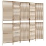 5 panel beige synthetic rattan screen by , Room dividers - Ref: Foro24-365399, Price: 136,43 €, Discount: %