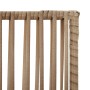 5 panel beige synthetic rattan screen by , Room dividers - Ref: Foro24-365399, Price: 136,43 €, Discount: %