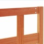 Cabecero de cama madera maciza de pino marrón cera 135 cm de , Cabeceros y pies de cama - Ref: Foro24-844353, Precio: 39,08 €...