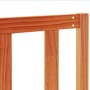 Cabecero de cama madera maciza de pino marrón cera 160 cm de , Cabeceros y pies de cama - Ref: Foro24-844366, Precio: 39,12 €...