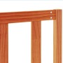 Cabecero de cama madera maciza de pino marrón cera 140 cm de , Cabeceros y pies de cama - Ref: Foro24-844364, Precio: 41,84 €...