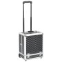 Maletín trolley de maquillaje aluminio negro 35x29x45 cm de vidaXL, Neceseres - Ref: Foro24-91826, Precio: 90,75 €, Descuento: %