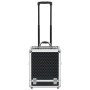 Black aluminum makeup trolley case 35x29x45 cm by vidaXL, toiletry bags - Ref: Foro24-91826, Price: 90,75 €, Discount: %