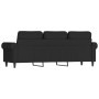 3-Sitzer-Sofa aus schwarzem Samt, 180 cm von , Sofas - Ref: Foro24-359544, Preis: 299,26 €, Rabatt: %