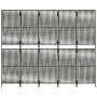 5-panel gray synthetic rattan screen by , Room dividers - Ref: Foro24-365398, Price: 136,43 €, Discount: %