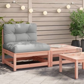 Gartensofa ohne Armlehnen mit Kissen und Fußstütze von , Modulare Sofas für den Außenbereich - Ref: Foro24-838139, Preis: 106...