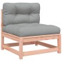 Gartensofa ohne Armlehnen mit Kissen und Fußstütze von , Modulare Sofas für den Außenbereich - Ref: Foro24-838147, Preis: 154...