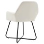 Dining chairs 2 units cream fabric by vidaXL, dining chairs - Ref: Foro24-249809, Price: 164,14 €, Discount: %