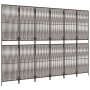 6-panel screen, brown synthetic rattan by , Room dividers - Ref: Foro24-365401, Price: 157,87 €, Discount: %