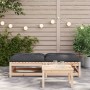 Garden stools with cushions 2 pcs solid pine wood by , Modular outdoor sofas - Ref: Foro24-838101, Price: 103,94 €, Discount: %