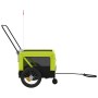 Pet Bicycle Trailer Iron Oxford Cloth Green Black by , pet strollers - Ref: Foro24-93934, Price: 90,06 €, Discount: %