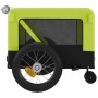 Pet Bicycle Trailer Iron Oxford Cloth Green Black by , pet strollers - Ref: Foro24-93934, Price: 90,06 €, Discount: %