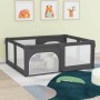 Baby playpen with 2 doors dark gray Oxford fabric by , Baby Playpens - Ref: Foro24-10308, Price: 121,99 €, Discount: %