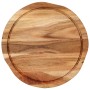 Solid acacia wood cutting board Ø30x2.5 cm by , Chopping boards - Ref: Foro24-356967, Price: 21,36 €, Discount: %