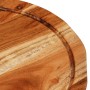 Solid acacia wood cutting board Ø30x2.5 cm by , Chopping boards - Ref: Foro24-356967, Price: 21,36 €, Discount: %