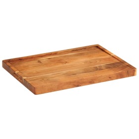 Solid acacia wood cutting board 52x38x3.5 cm by , Chopping boards - Ref: Foro24-356965, Price: 50,60 €, Discount: %