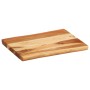 Solid acacia wood cutting board 35x25x2.5 cm by , Chopping boards - Ref: Foro24-356971, Price: 23,47 €, Discount: %