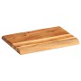 Solid acacia wood cutting board 35x25x2.5 cm by , Chopping boards - Ref: Foro24-356971, Price: 23,47 €, Discount: %