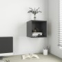 Gray plywood wall cabinet 37x37x37 cm by , Shelves and shelves - Ref: Foro24-805450, Price: 29,37 €, Discount: %