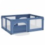 Baby playpen with 2 doors light blue Oxford fabric by , Baby Playpens - Ref: Foro24-10309, Price: 121,99 €, Discount: %