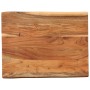 Solid acacia wood cutting board 50x38x2.5 cm by , Chopping boards - Ref: Foro24-356972, Price: 42,50 €, Discount: %