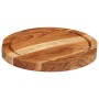 Solid acacia wood cutting board Ø25x2.5 cm by , Chopping boards - Ref: Foro24-356966, Price: 16,93 €, Discount: %