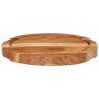 Solid acacia wood cutting board Ø25x2.5 cm by , Chopping boards - Ref: Foro24-356966, Price: 16,93 €, Discount: %