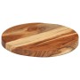 Solid acacia wood cutting board Ø25x2.5 cm by , Chopping boards - Ref: Foro24-356966, Price: 16,93 €, Discount: %