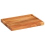 Solid acacia wood cutting board 43x32x3.5 cm by , Chopping boards - Ref: Foro24-356964, Price: 34,07 €, Discount: %