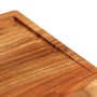 Solid acacia wood cutting board 43x32x3.5 cm by , Chopping boards - Ref: Foro24-356964, Price: 34,07 €, Discount: %