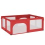 Baby playpen with 2 doors, red Oxford fabric by , Baby Playpens - Ref: Foro24-10310, Price: 121,99 €, Discount: %