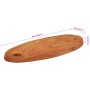 Solid acacia wood cutting board 46x20x2.5 cm by , Chopping boards - Ref: Foro24-356969, Price: 16,24 €, Discount: %