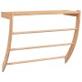 Walnut solid wood towel rack 60x25.5x49 cm by , Towel racks - Ref: Foro24-350374, Price: 47,71 €, Discount: %