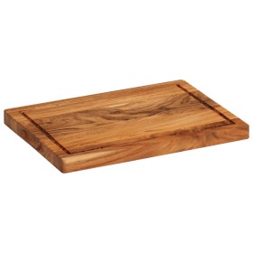 Solid acacia wood cutting board 35x25x2.5 cm by , Chopping boards - Ref: Foro24-356961, Price: 23,17 €, Discount: %