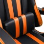 Silla gaming de cuero sintético naranja de vidaXL, Sillones para videojuegos - Ref: Foro24-20214, Precio: 197,90 €, Descuento: %