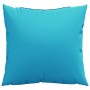 Decorative cushions 4 pcs turquoise fabric 60x60 cm by , Cushions - Ref: Foro24-360424, Price: 59,75 €, Discount: %